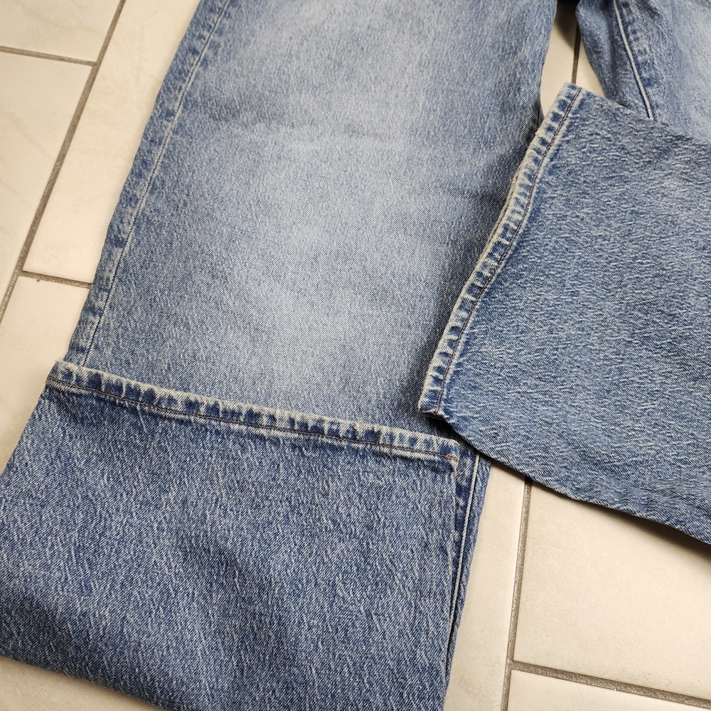 Madewell women's the perfect vintage wide leg jeans Light Indigo Blue NR475 26 - Picture 13 of 17